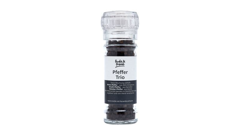 Keramikmühle Bio Pfeffer Trio 45g