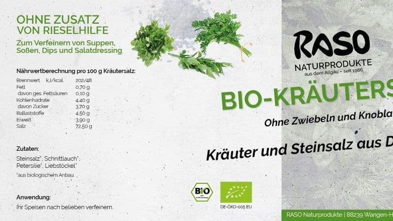 Bio Kräutersalz 