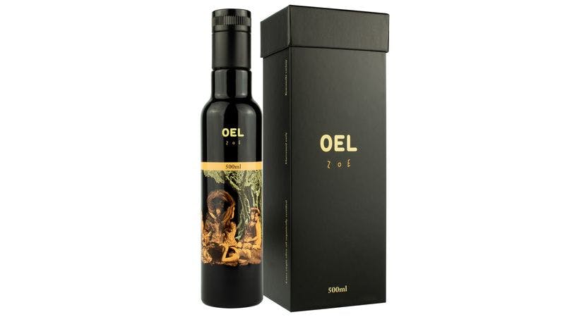 OEL ZOE 250 ml - Premium Olivenöl, biozertifiziert, extra nativ, sortenrein aus leicht unreifen Oliven