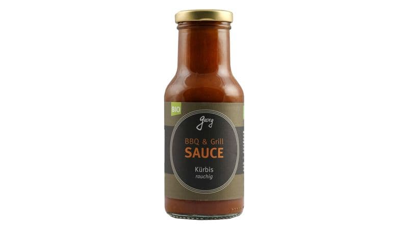 BBQ & Grill SAUCE Kürbis rauchig Bio - vegan - mit Hokkaidokürbis -  ohne Tomate - glutenfrei