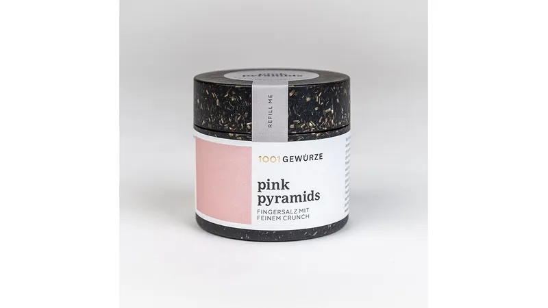rosa pyramidenflocken / pink pyramids Gallerie Bild 1