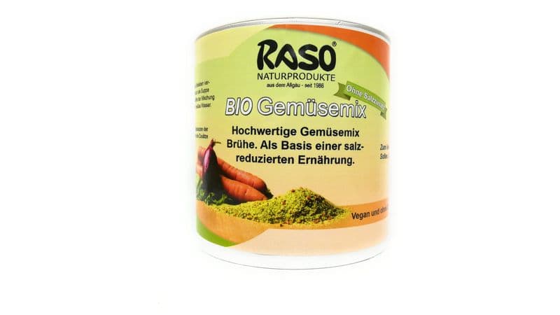 Bio Gemüsemix ohne Salzzusatz