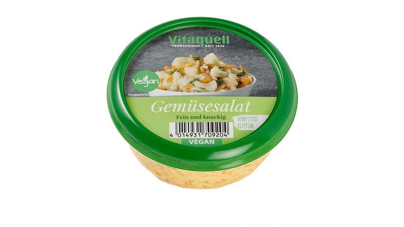 Gemüse-Salat, vegan