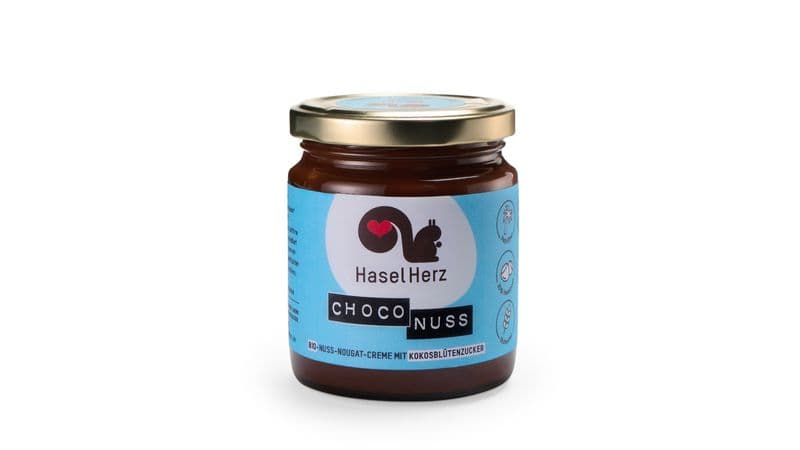 Choco Nuss glutenfrei gesüsst mit Kokosblütenzucker