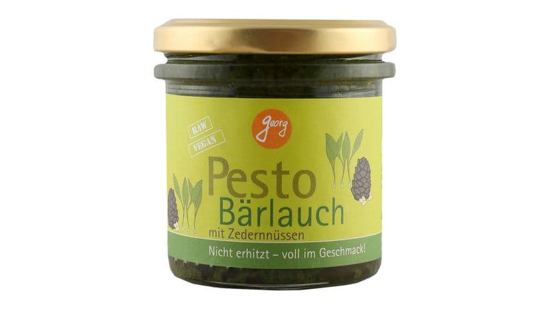 Pesto Bärlauch aus zertifizierter Wildsammlung mit Zedernüssen Bio