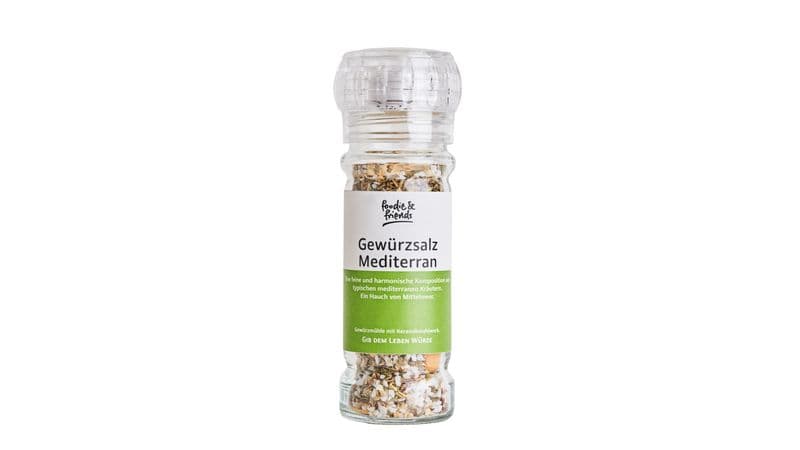 Keramikmühle BIO Gewürzsalz Mediterran