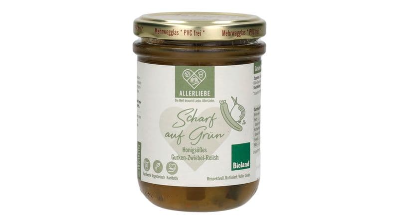 ALLERLIEBE Gurken-Zwiebel-Relish 200g