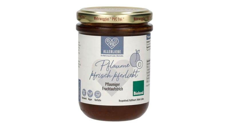 ALLERLIEBE Pflaumen-Fruchtaufstrich 210 g