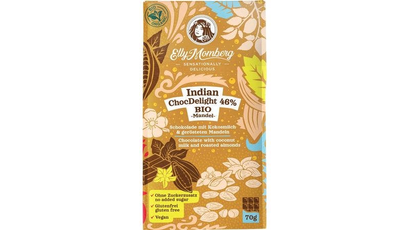 Indian ChocDelight 46% BIO Erythrit Mandel