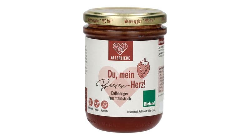 ALLERLIEBE Erdbeer-Fruchtaufstrich 210 g